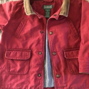 L.L. Bean Kids  Red Barn Coat